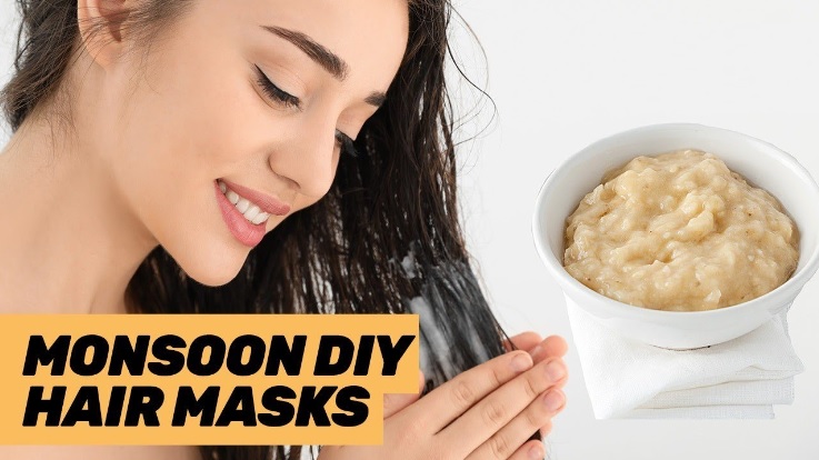 DIY Hair Masks for Monsoon